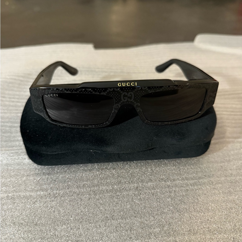 Gucci Black Brownline  Sunglasses